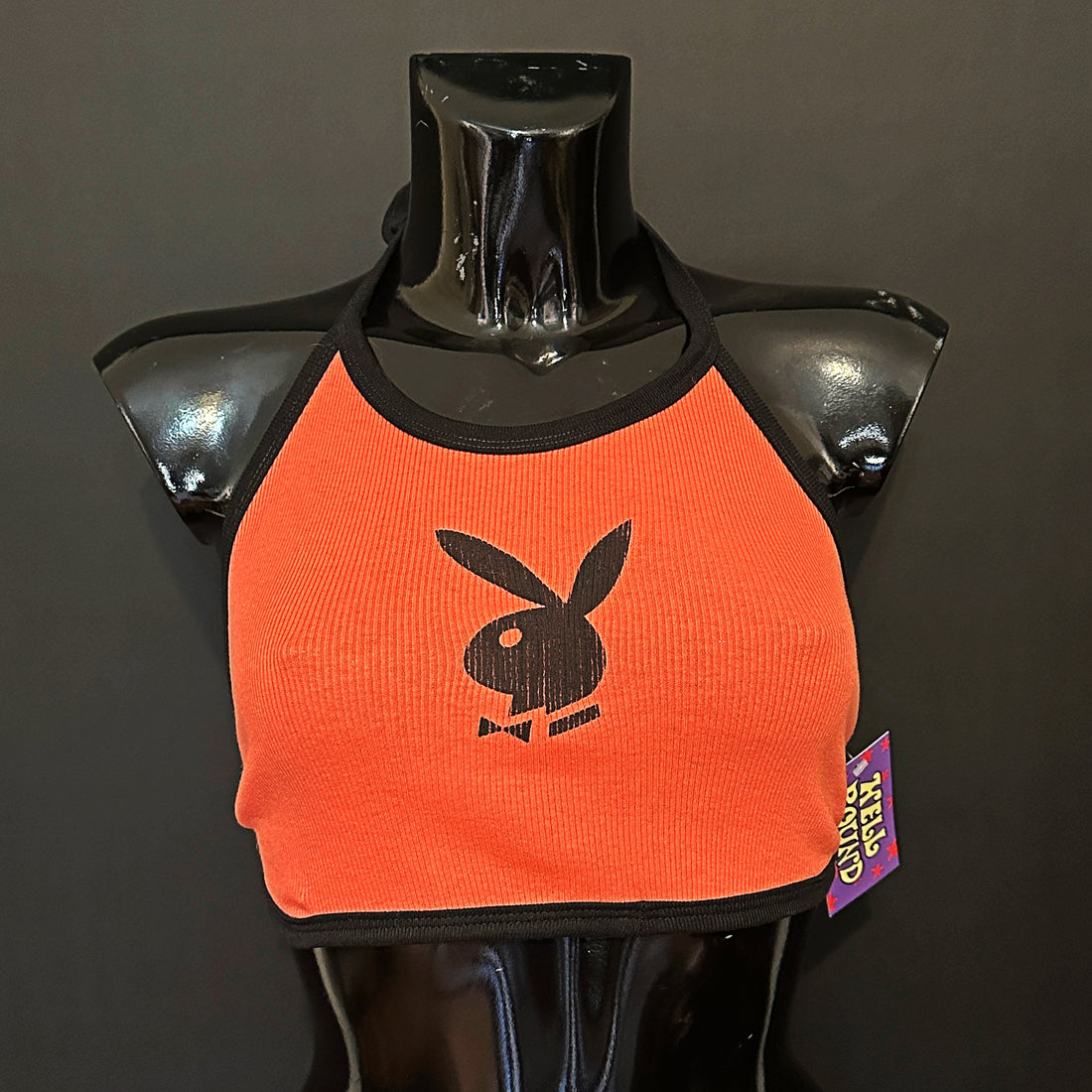 Playboy Vintage Iron-on Halter SIZE Small