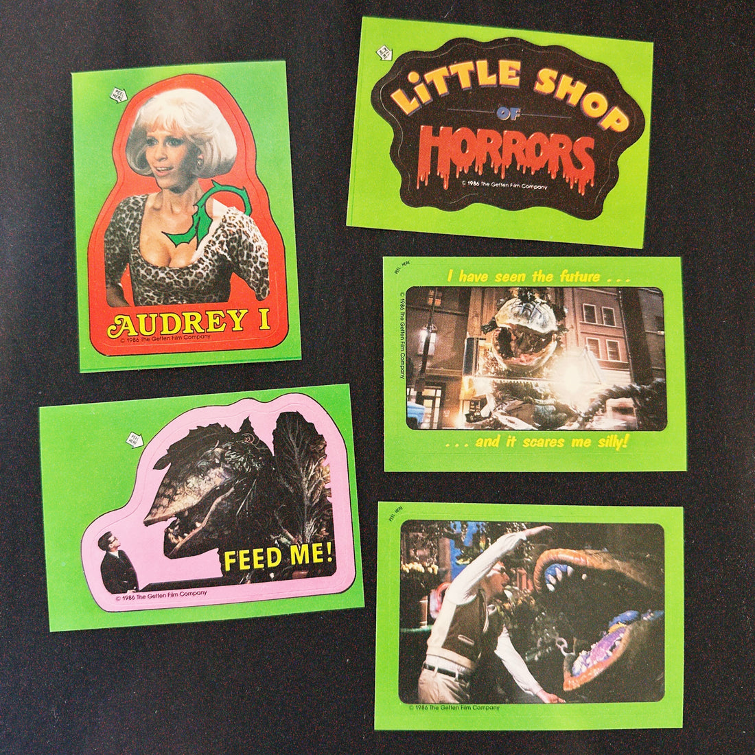 LITTLE SHOP OF HORRORS CARDS