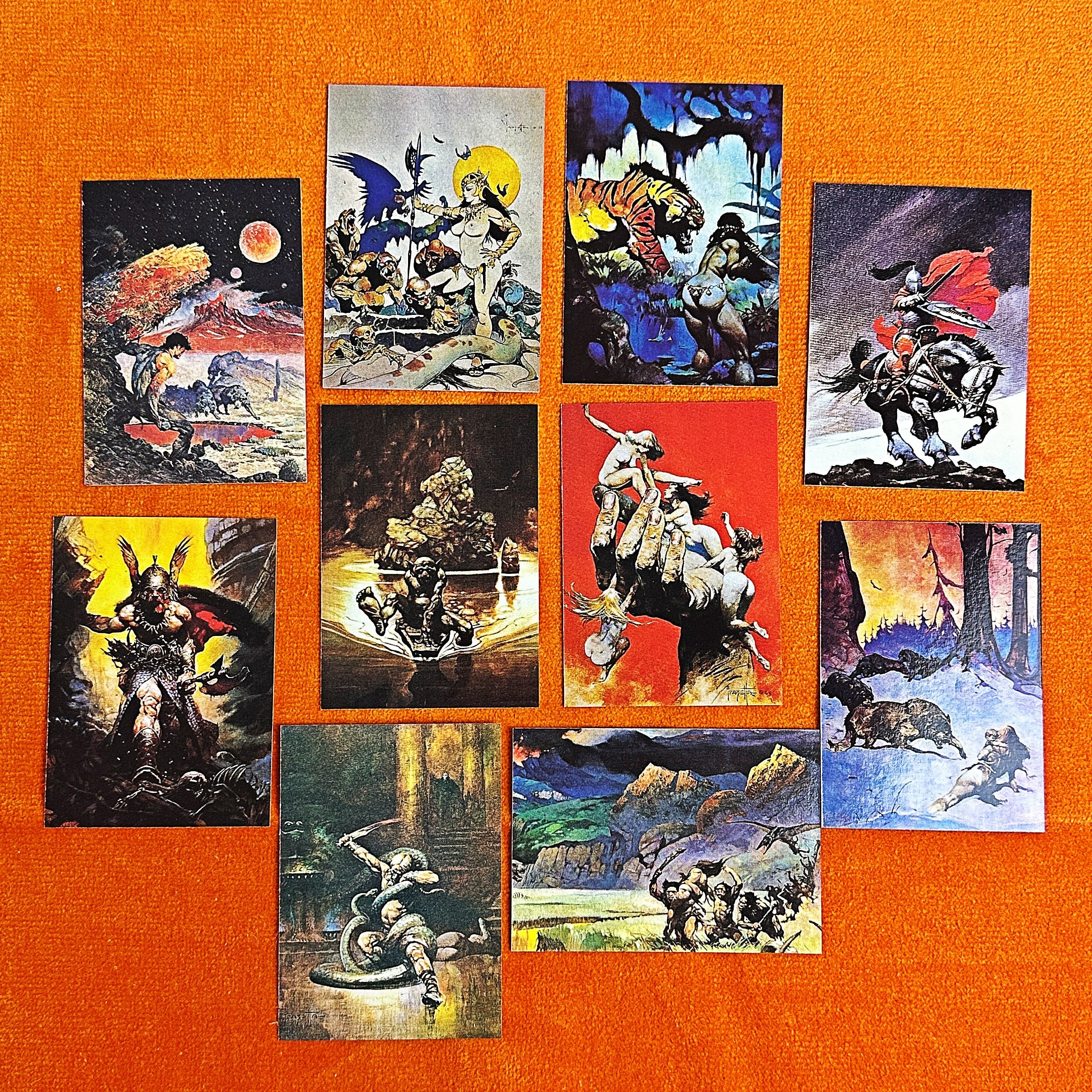 FRAZETTA TRADING CARD PACK – Hellbound Vintage