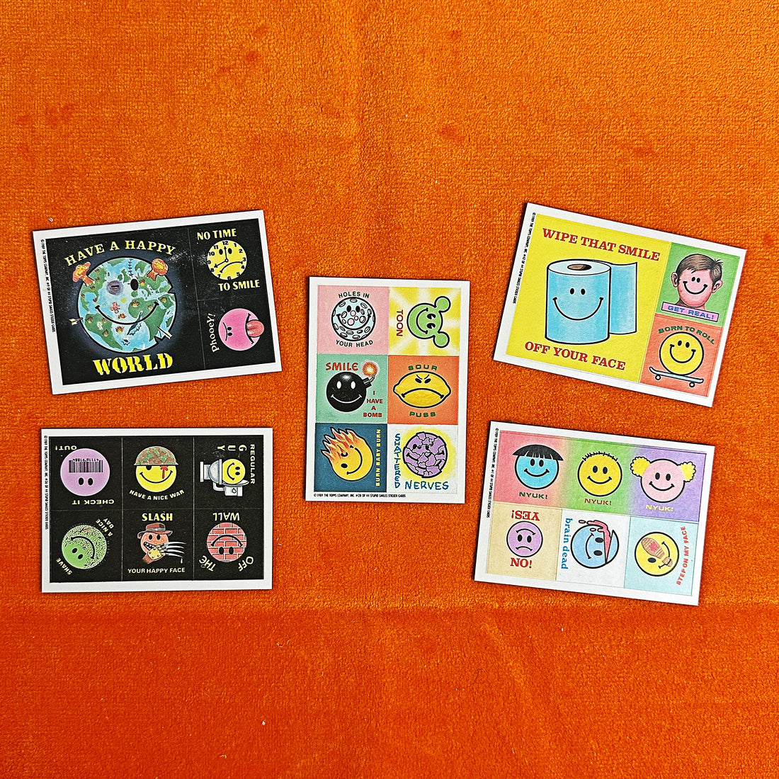 STUPID SMILES STICKERS