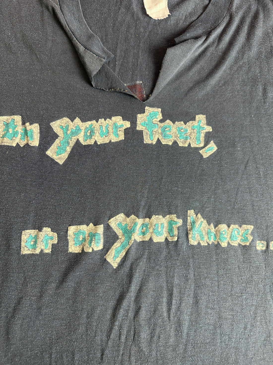 Vintage “On Your Feet or On Your Knees” Blue Öyster Cult Graphic T-Shirt