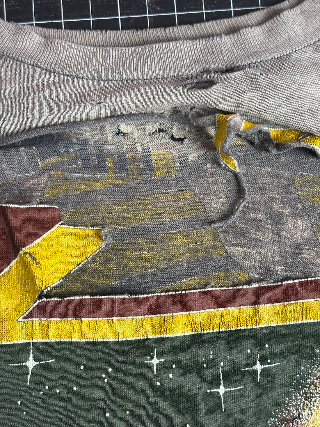 Vintage ZZ Top "Eliminator" Tour T-shirt 1983-Heavily Worn