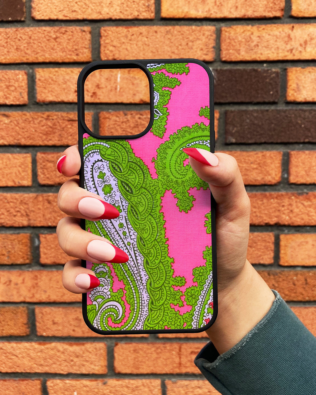 Funky Paisley iPhone Case