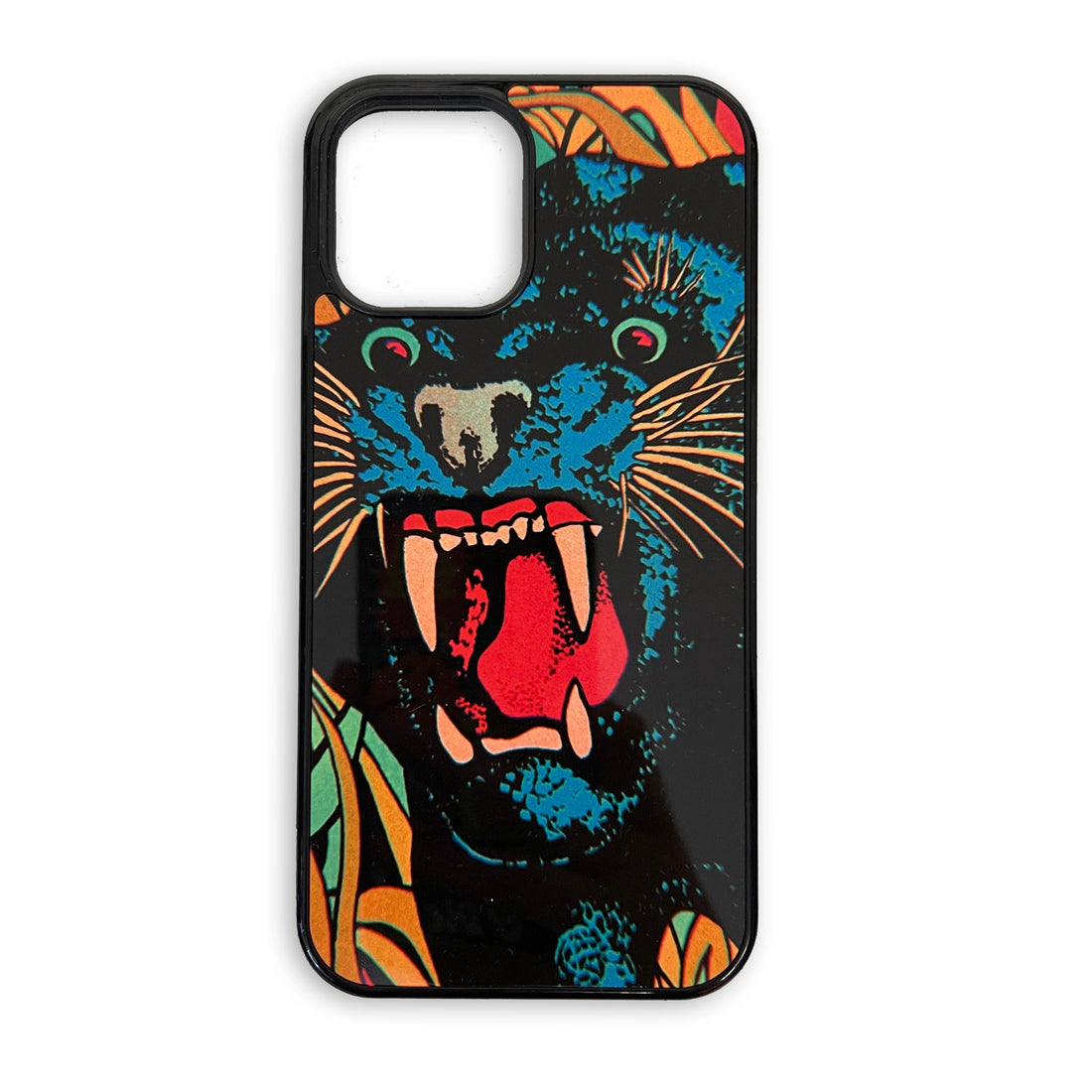 Blacklight Panther iPhone Case