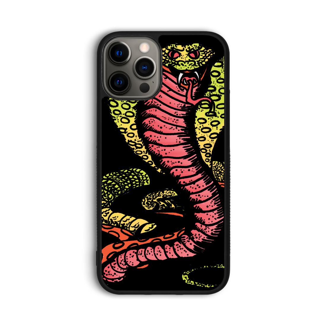 Neon Cobra iPhone Case