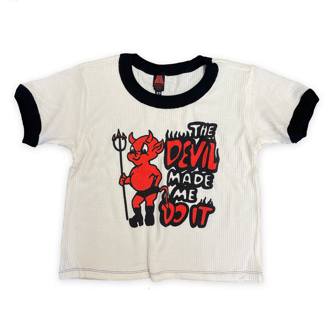 The Devil Made Me Do It Thermal Tee